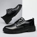 Cross border leather shoes, business leather shoes, men's spring 2026 new item, youth British style thick soled men's casual trendy shoes