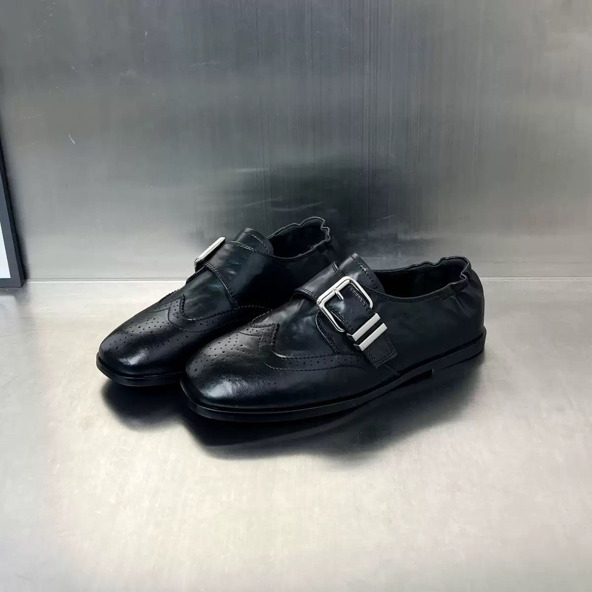 2026 Spring New Retro British Style Women's Thick Heel Leather Brogue Loafers - Versatile Casual Flat Shoes
