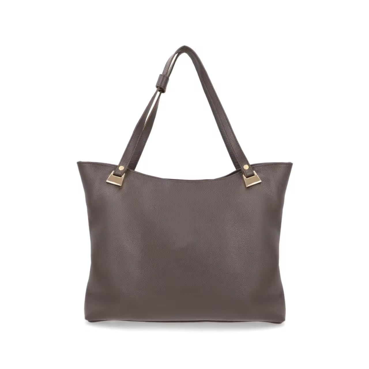 A simple designed shoulder bag that can hold personal items, lightweight and with a reasonable internal structure